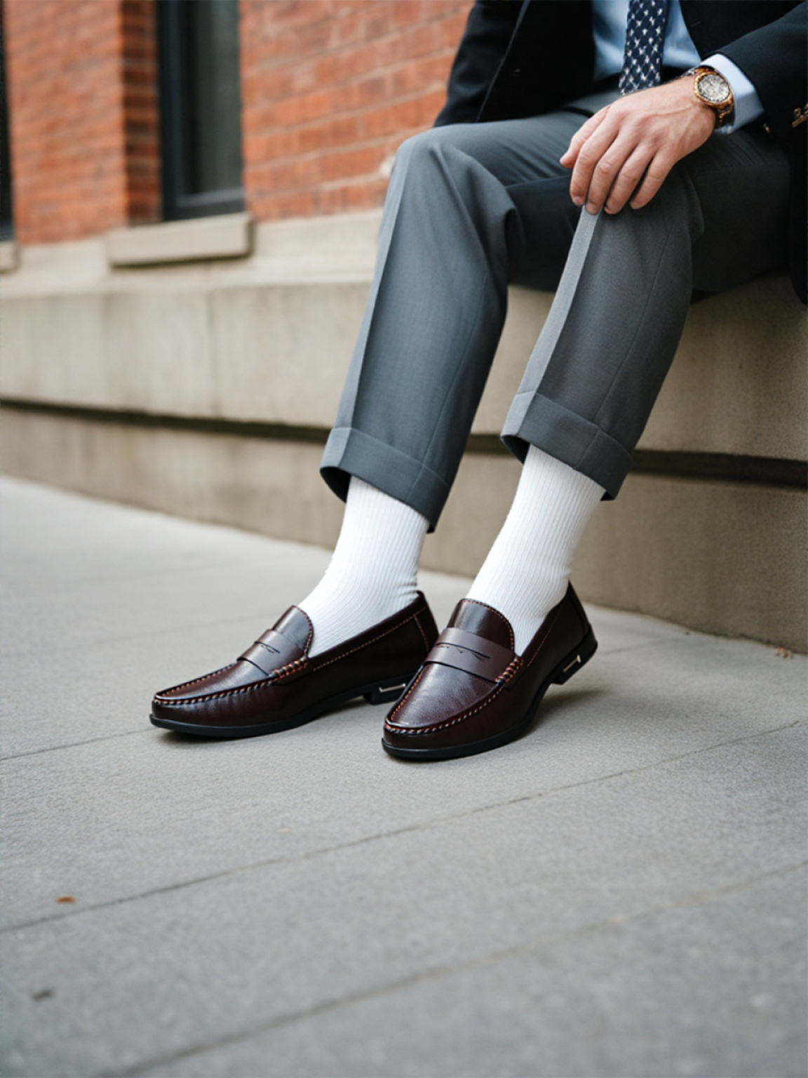 Marc™ | Chaussures en cuir véritable