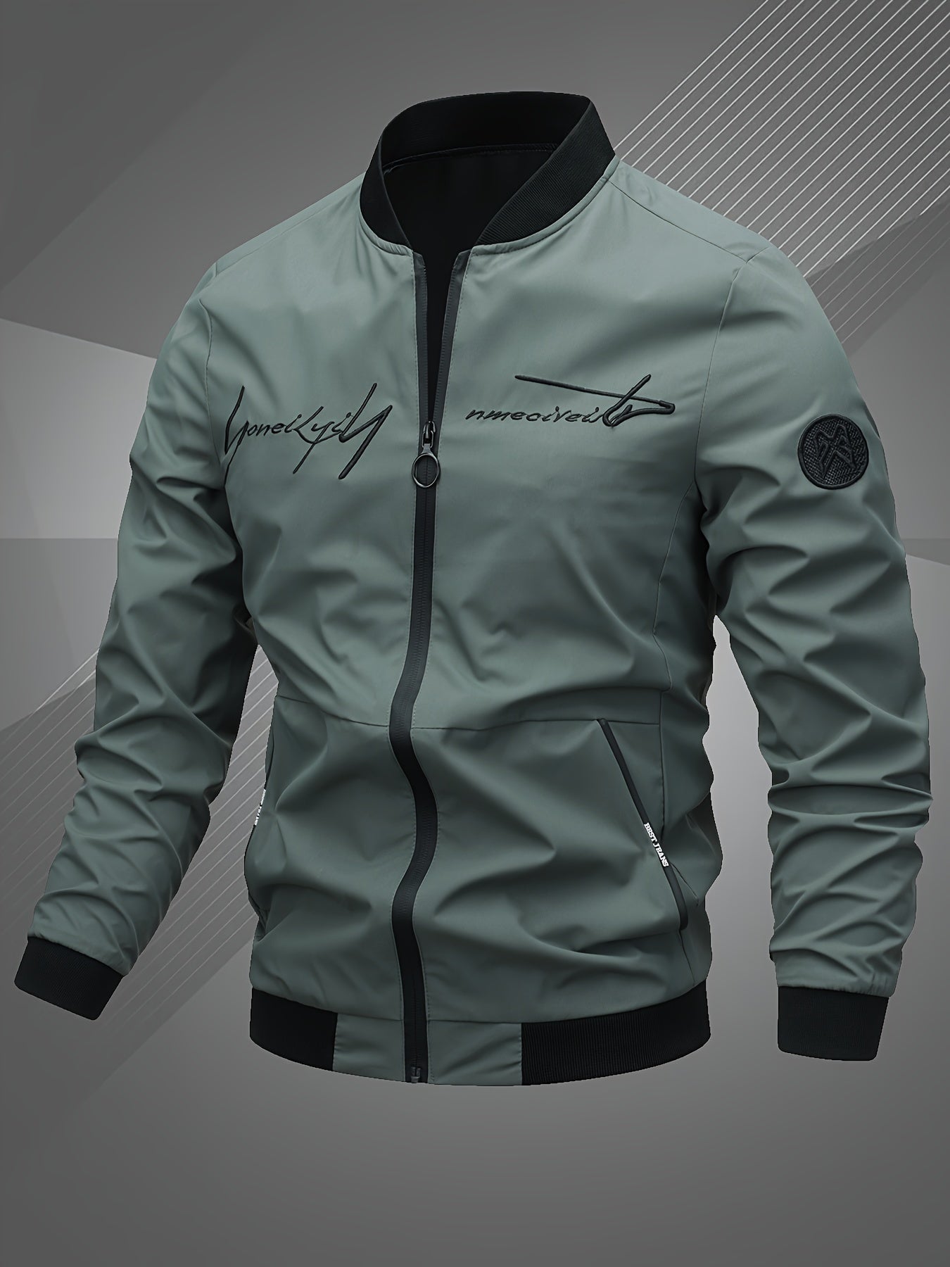 Harm™ | Blouson bomber décontracté à manches longues