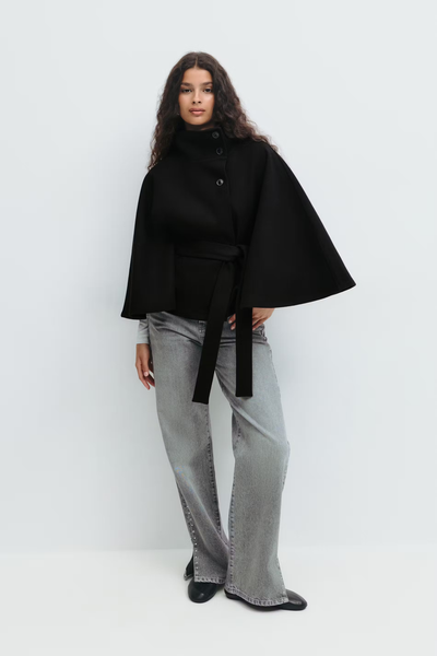 Diané™ | Manteau Élégant pour Femme avec Ceinture & Col Haut