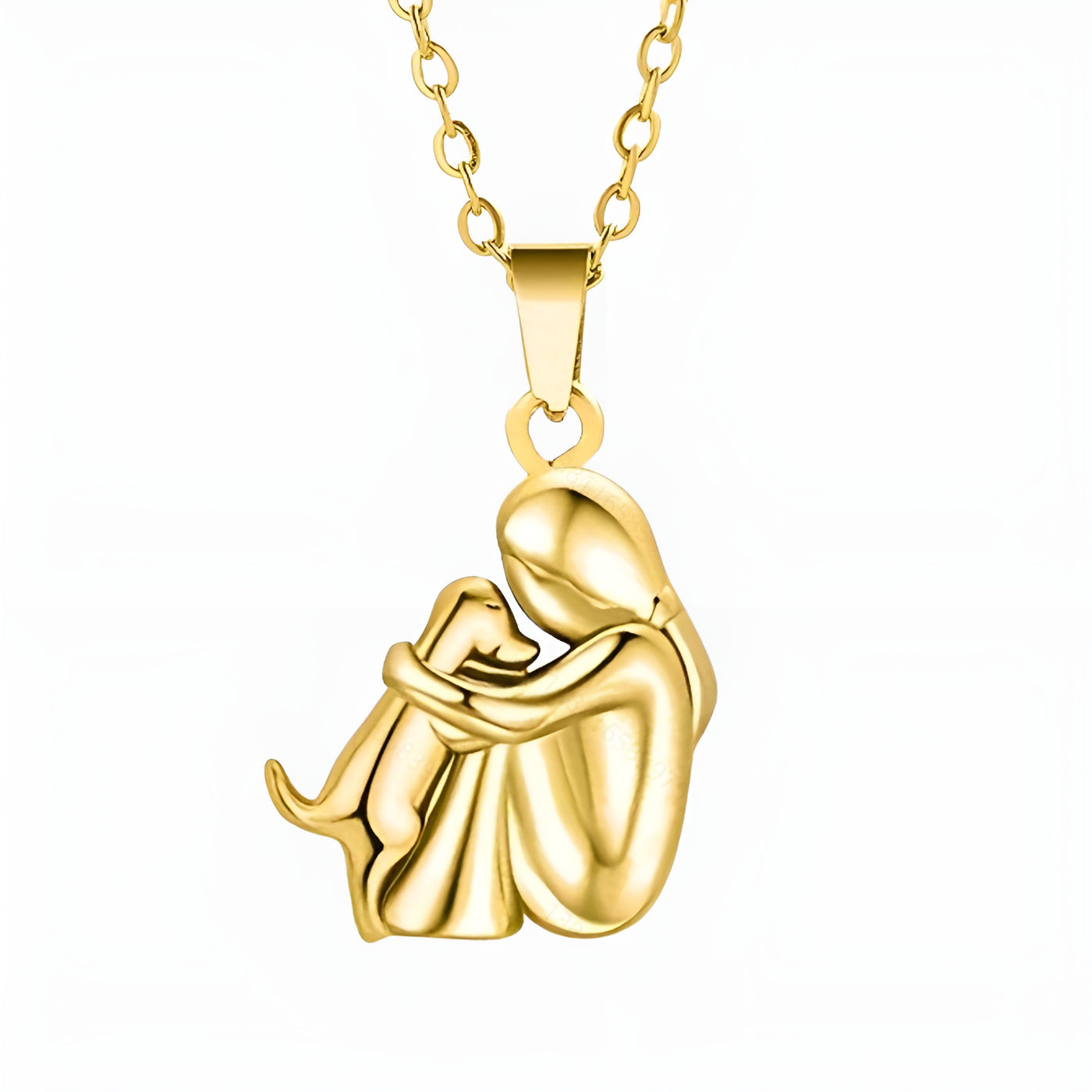 Elin™ | Collier avec pendentif en forme de chien