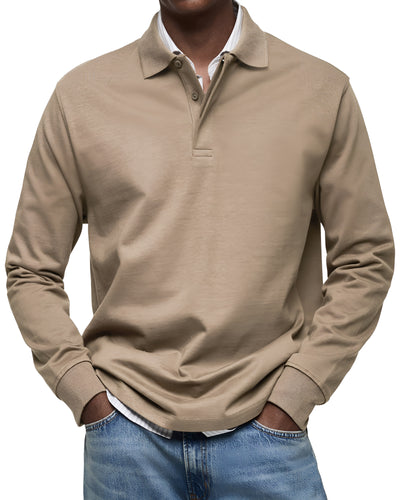 Pablo™ | Polo de Luxe à Manches Longues