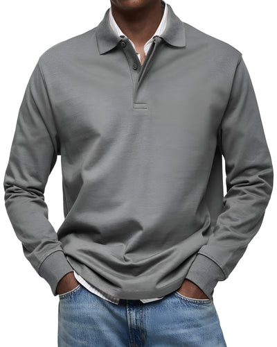 Pablo™ | Polo de Luxe à Manches Longues