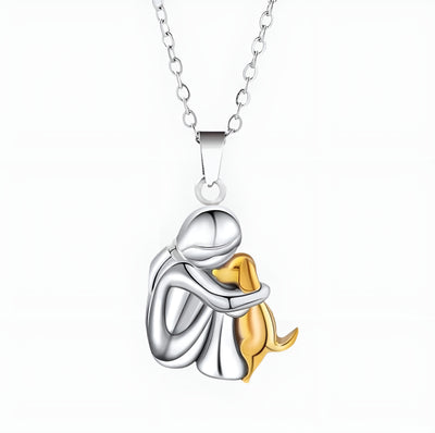 Elin™ | Collier avec pendentif en forme de chien