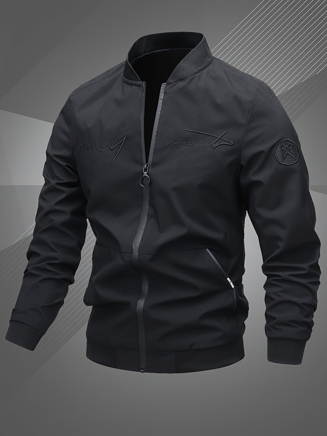 Harm™ | Blouson bomber décontracté à manches longues