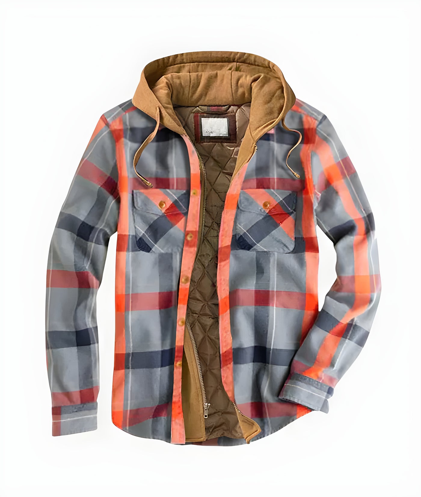 François™ | Veste patchwork à carreaux pleine de style et de caractère (1 +1 GRATUIT)