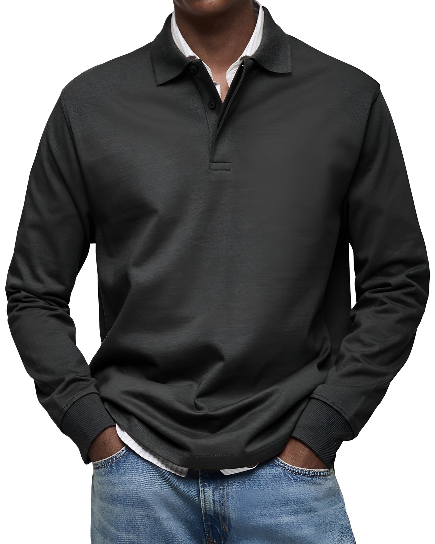 Pablo™ | Polo de Luxe à Manches Longues
