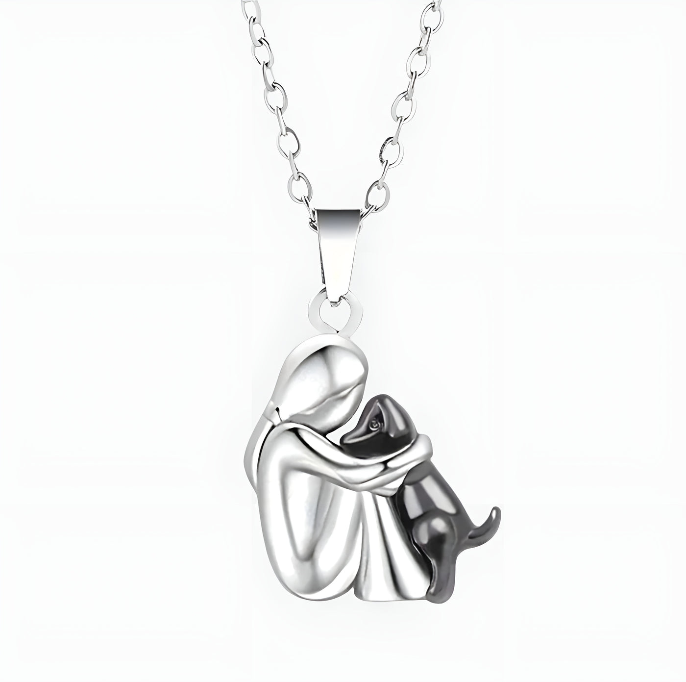 Elin™ | Collier avec pendentif en forme de chien