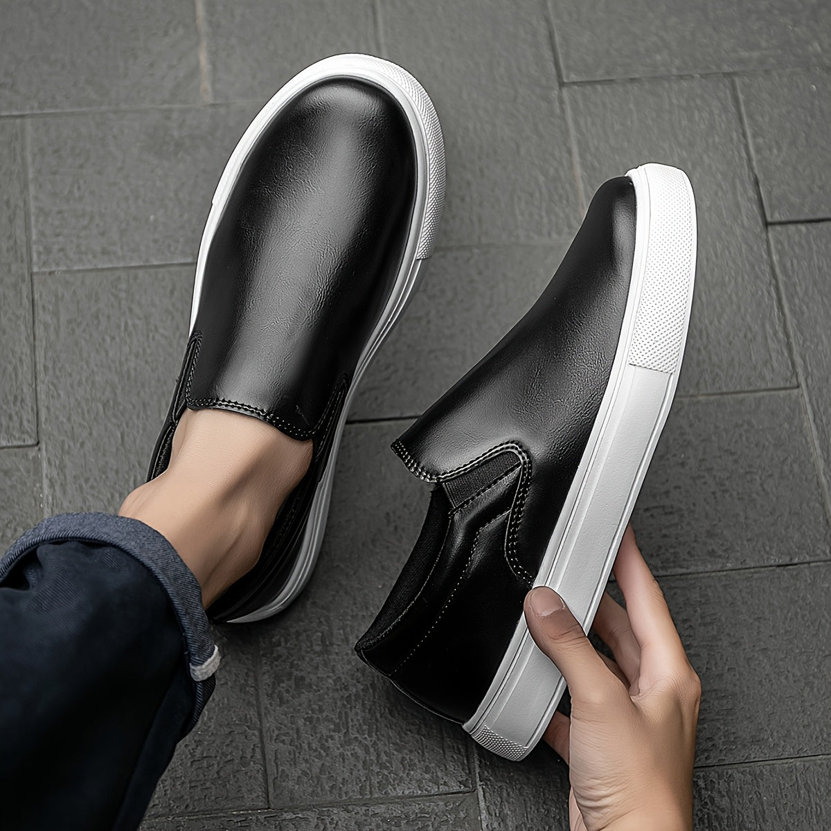 Gabriel™ | Chaussures décontractées en cuir
