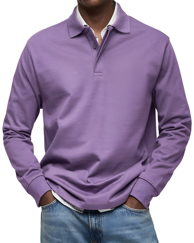 Pablo™ | Polo de Luxe à Manches Longues