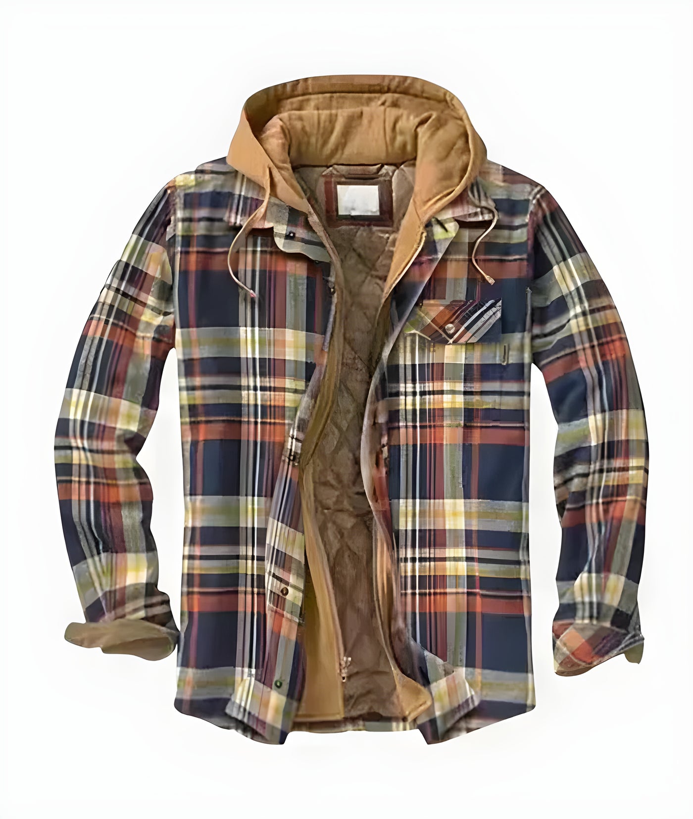 François™ | Veste patchwork à carreaux pleine de style et de caractère (1 +1 GRATUIT)