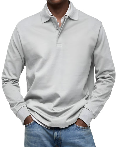 Pablo™ | Polo de Luxe à Manches Longues
