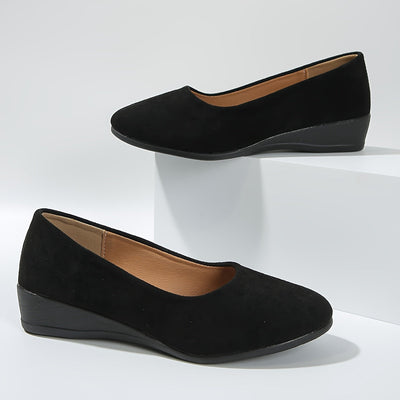 Béatrice™ | Ballerines confortables à talon compensé