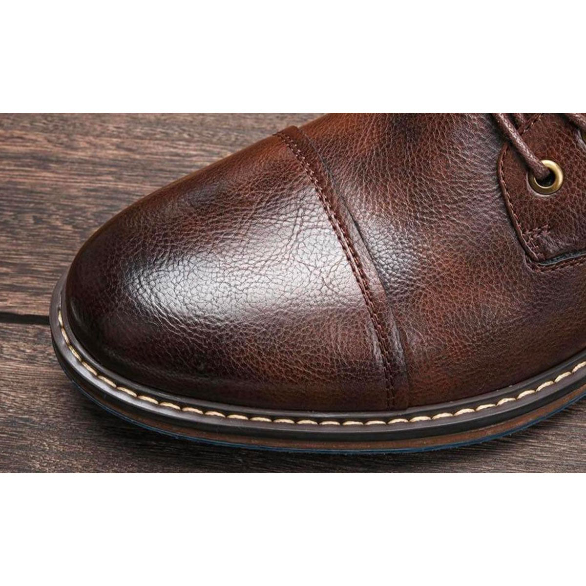 Philippe™ | Bottes Oxford artisanales en cuir