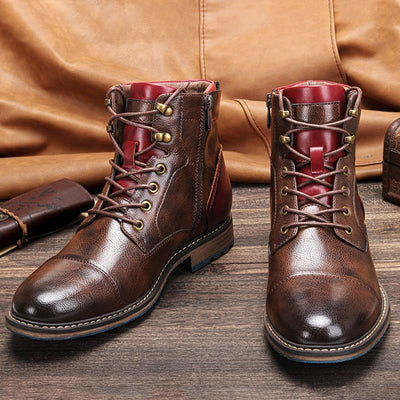 Philippe™ | Bottes Oxford artisanales en cuir