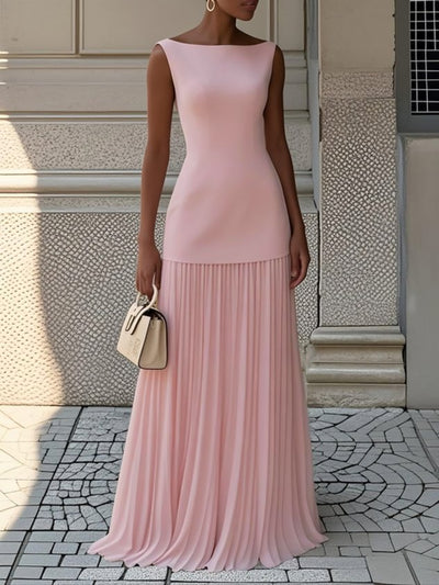 Éliane™ | Robe plissée 2 pièces