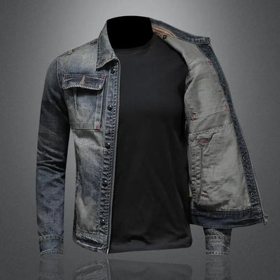 Carlo™ | Veste en jean rétro