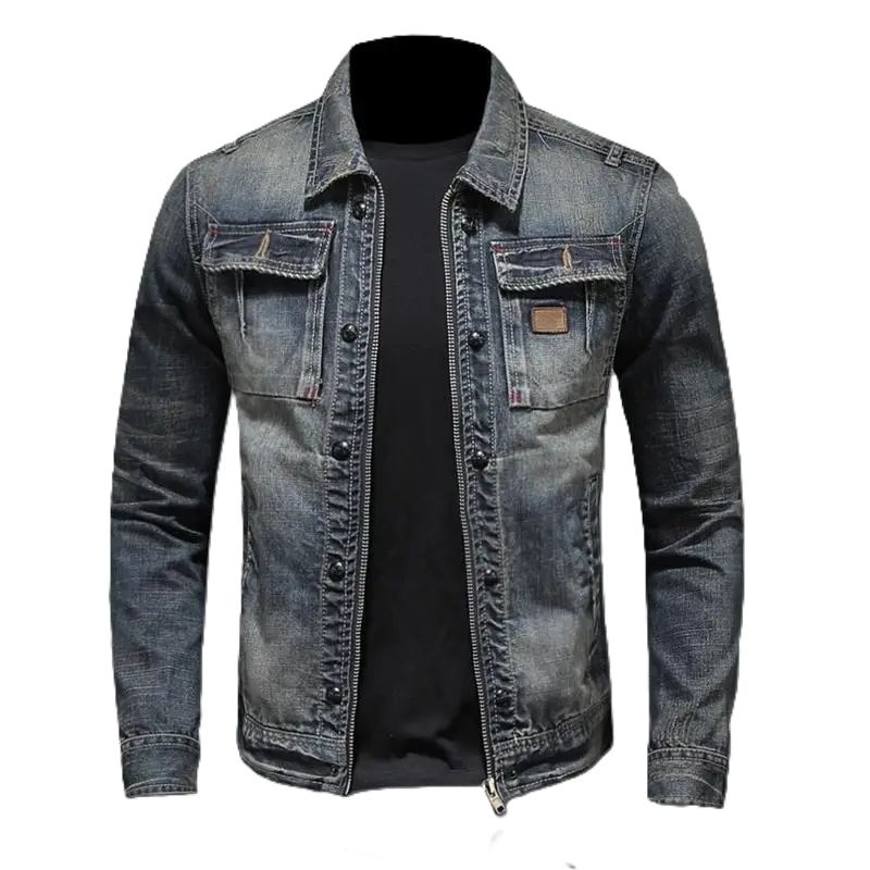 Carlo™ | Veste en jean rétro