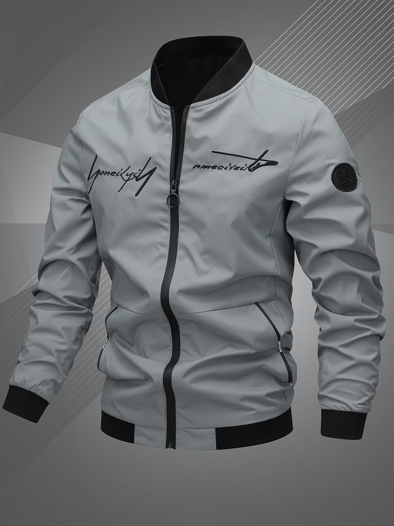 Harm™ | Blouson bomber décontracté à manches longues