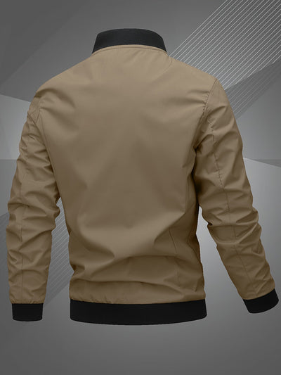 Harm™ | Blouson bomber décontracté à manches longues