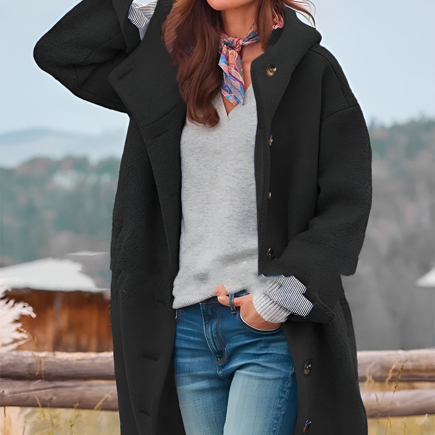 Manon™ | Manteau d’hiver long et élégant