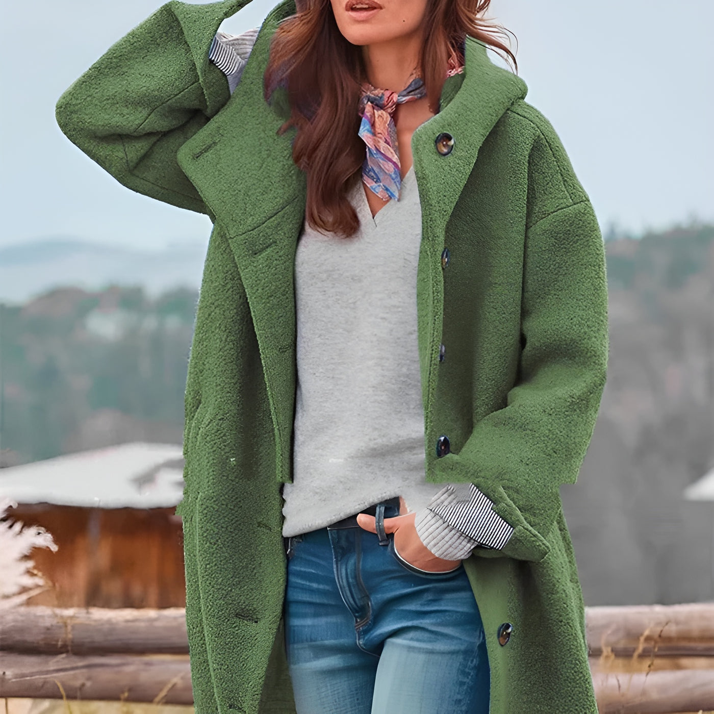 Manon™ | Manteau d’hiver long et élégant