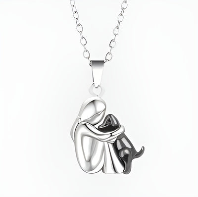 Elin™ | Collier avec pendentif en forme de chien