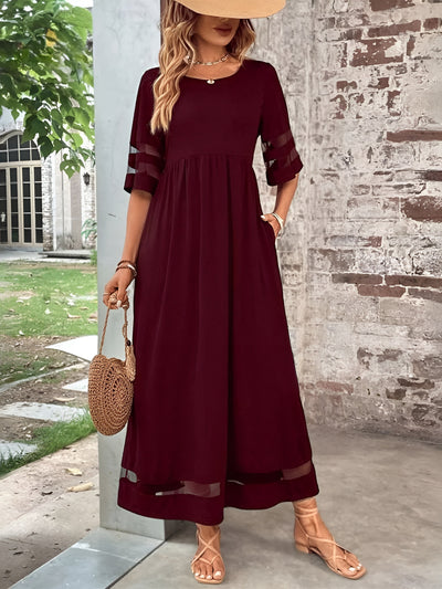 Angélique™ | Robe chic flatteuse pour le ventre avec bonne couvrance