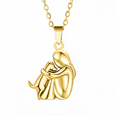 Elin™ | Collier avec pendentif en forme de chien