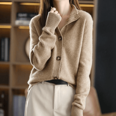 Valérie™ | Cardigan luxueux en cachemire