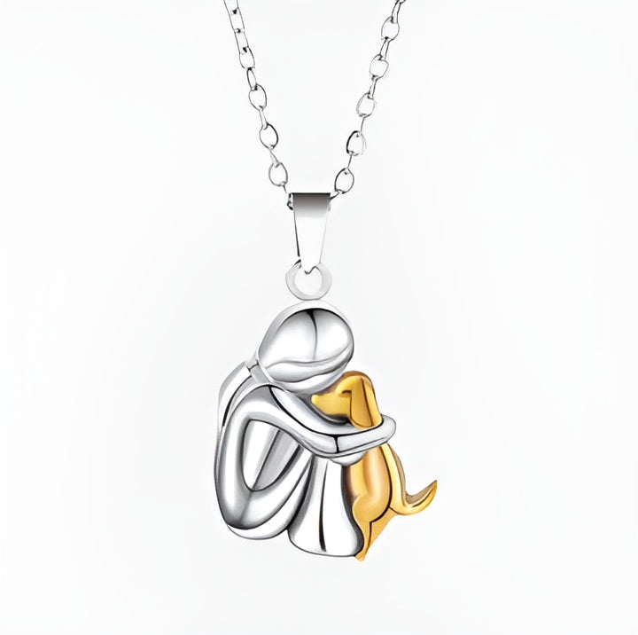 Elin™ | Collier avec pendentif en forme de chien