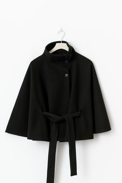 Diané™ | Manteau Élégant pour Femme avec Ceinture & Col Haut