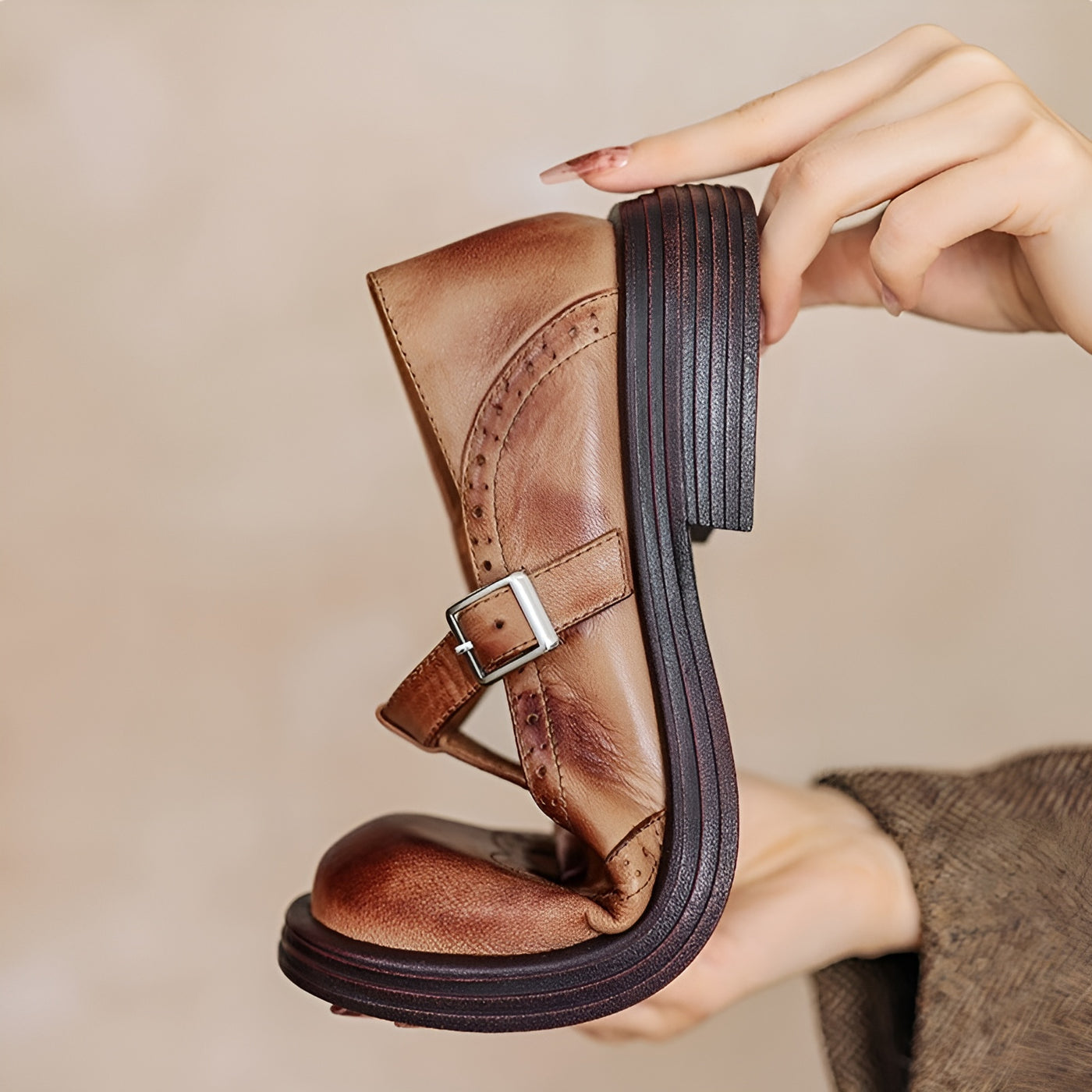 Delphinia™ | Chaussure élégante en cuir