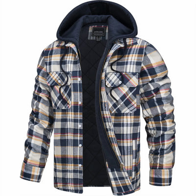 Lyonard™ | Veste à carreaux avec fermeture éclair