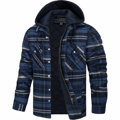 Lyonard™ | Veste à carreaux avec fermeture éclair