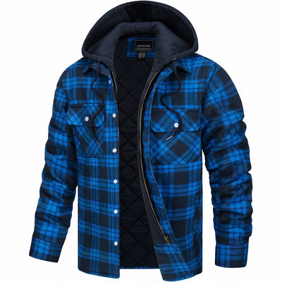 Lyonard™ | Veste à carreaux avec fermeture éclair